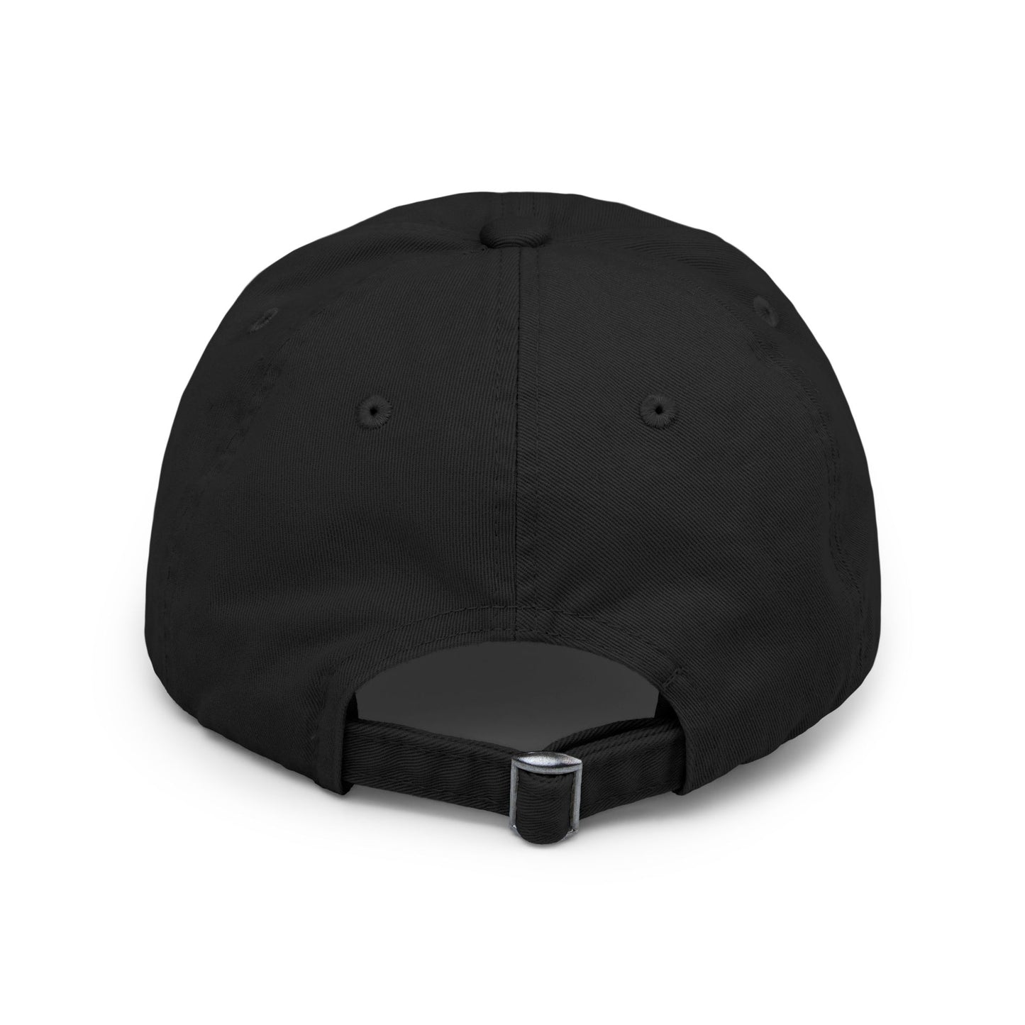 Unisex Distressed Cap - Indifferent Tees Black Style for Casual Outings